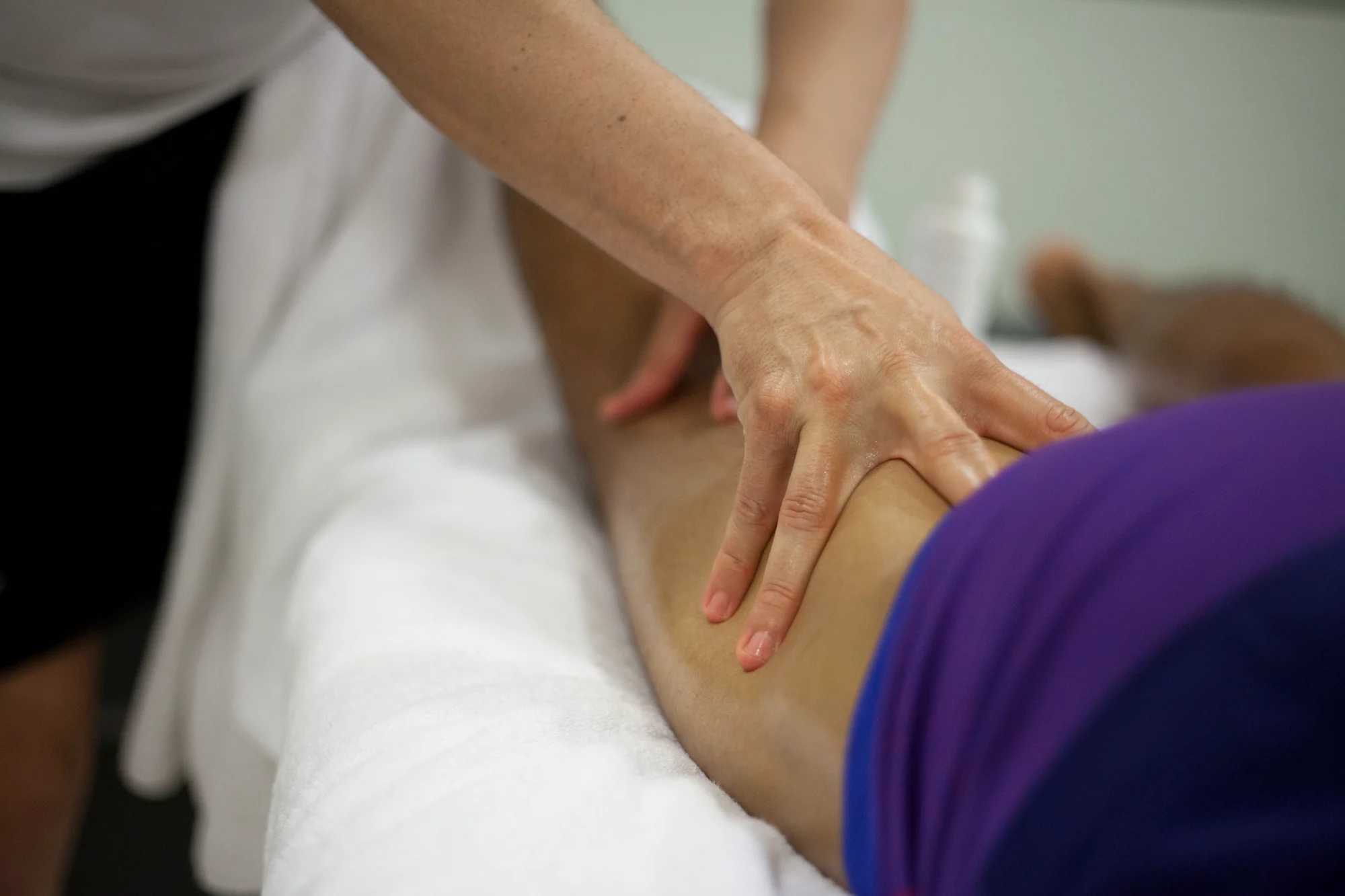 Manual therapy treatment for hip and lower back mobility